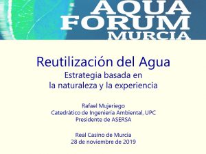 Participación en AquaForum Murcia