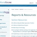 Informes y documentos sobre reutilización de la WateReuse