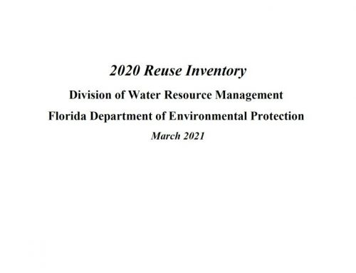 Inventario de reutilización en Florida: informe anual de 2020