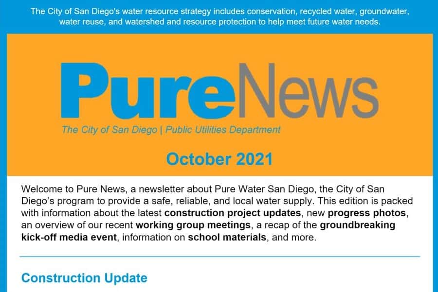 PureWater News de San Diego