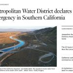 Declaración de emergencia por sequía en el Sur de California